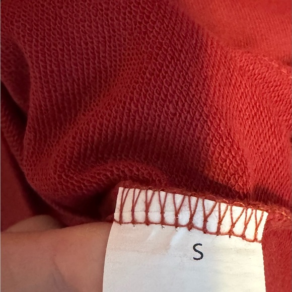 Lavender J oversized sweatshirt. - Picture 2 of 5